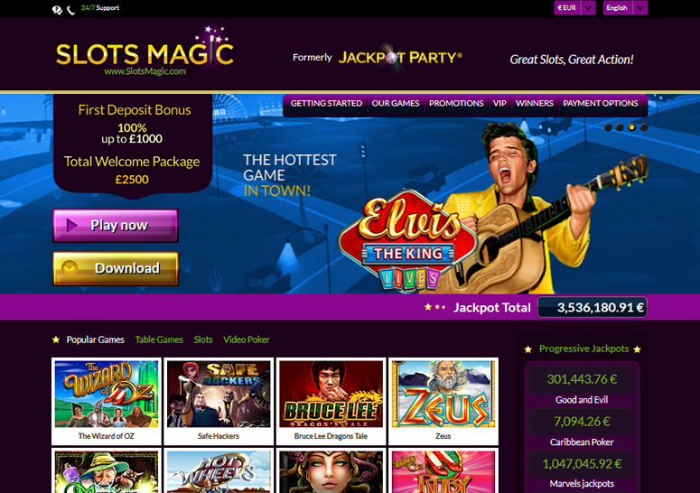 slots magic casino website